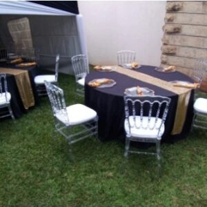 CLEAR CHIAVARI CHAIR