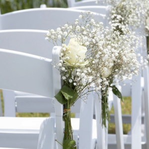 FLOWER KNOT FOR THE CHAIR