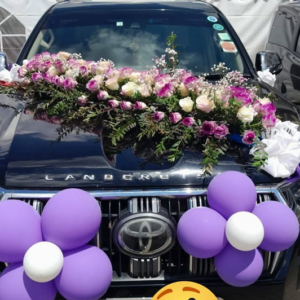 BRIDAL VEHICLE DECORATION